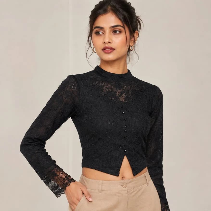 Fashionable Women's Halter Neck Top