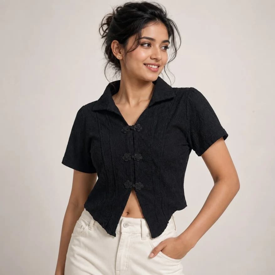 Trendy Fashionable Women's Crop Top